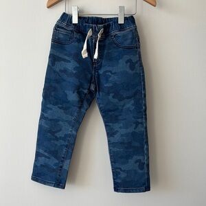 Kids Blue Camo Pants